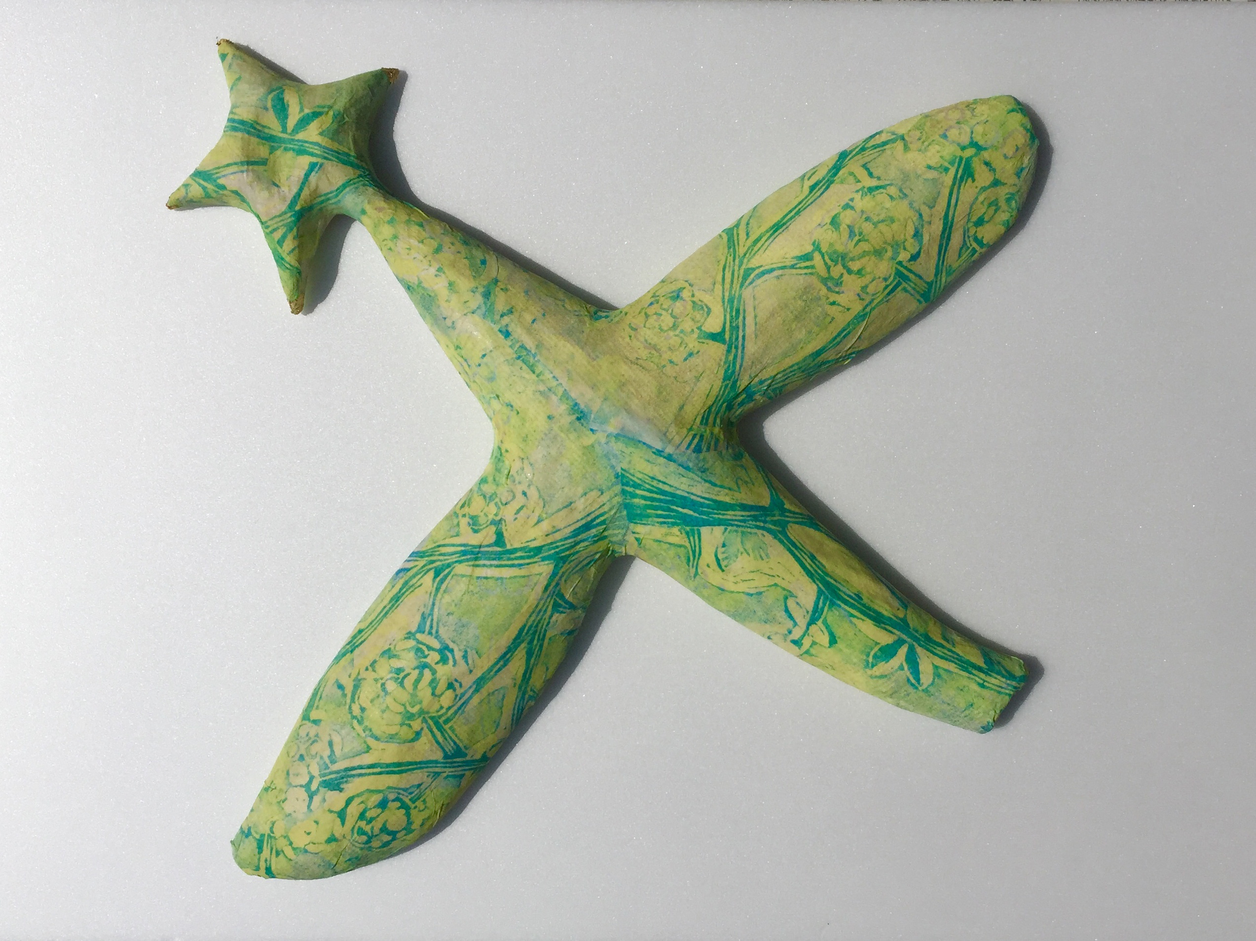 庄司光里 木版画 ー夜明けの風ー